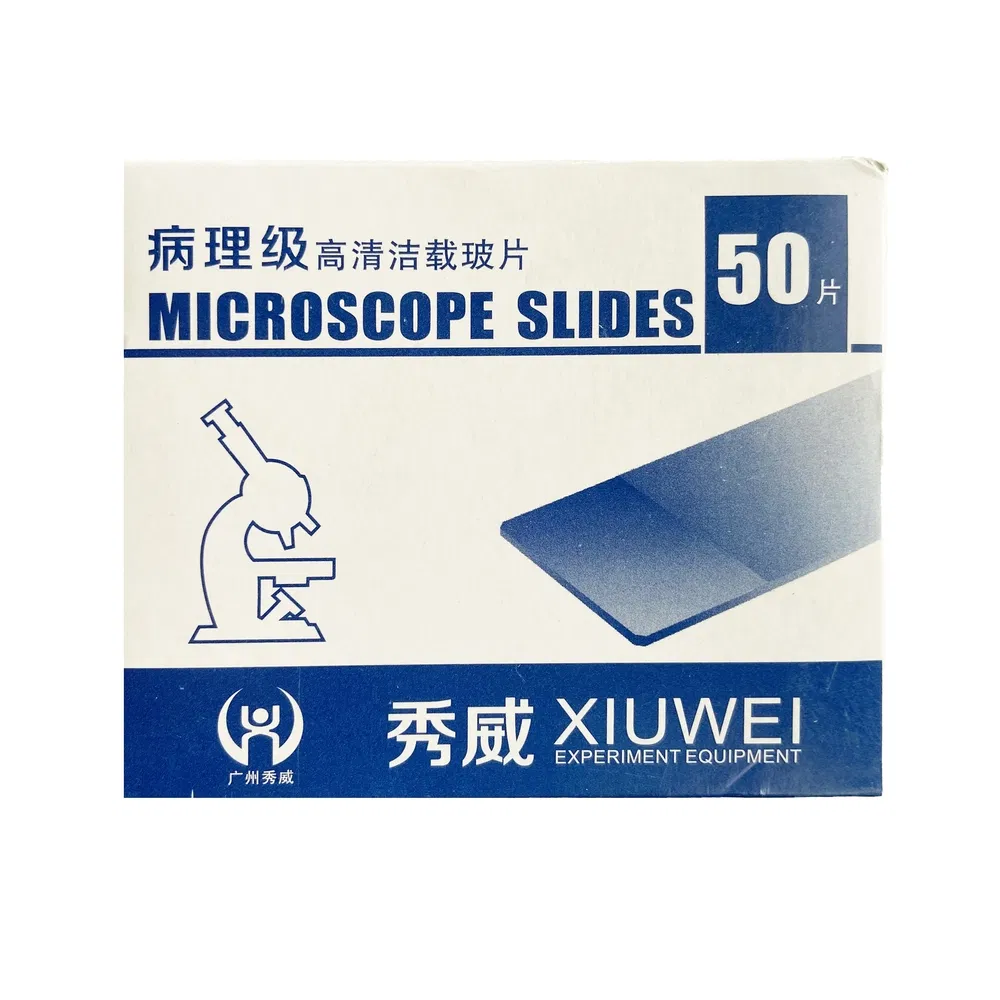 OEM Customized Hard Laboratory Microscope Slides Glass Used for Microbial Culture Observation