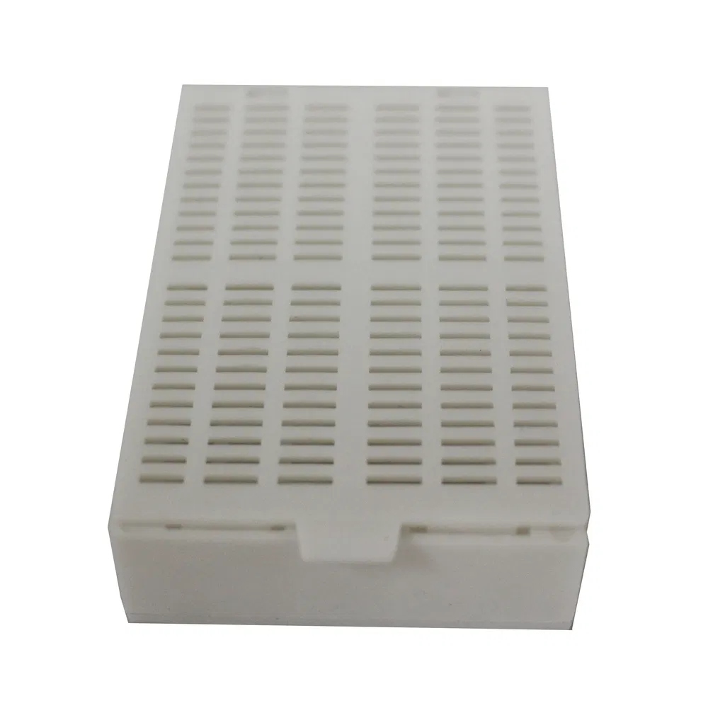 OEM Custom Color Customized Gewebe Einbettungskassette f&uuml;r Histopathologie Laboratorien 