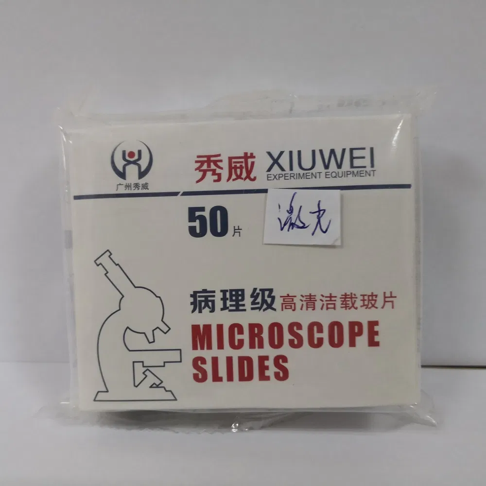 Excellent Tempered Glass Microscope Laboratory Slides for Systematic Plant Cell Structure Research 
