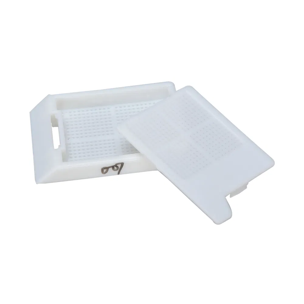 Innovative Durable Medical Biopsy Embedding Cassette for Professional Histological Laboratory Sample Storage 