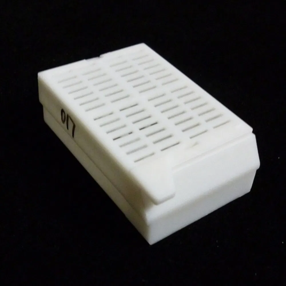 Disposable Laboratory Specimen Biopsy Embedding Cassette Used for Hospital Pathology Tissue Analysis 