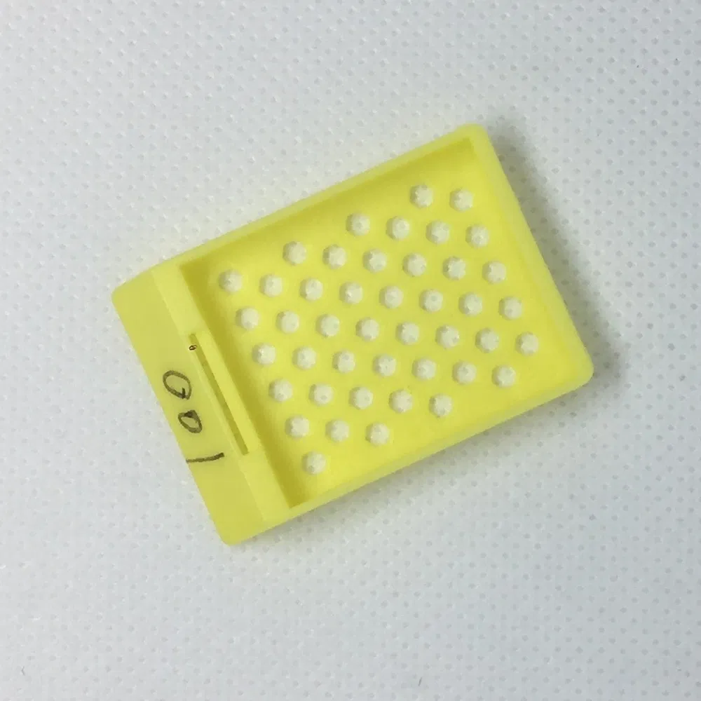 Medizinische medizinische Versorgung Histologische Verarbeitungsgewebe -Einbettungskassette, die f&uuml;r klinische Umgebungen verwendet wird, 