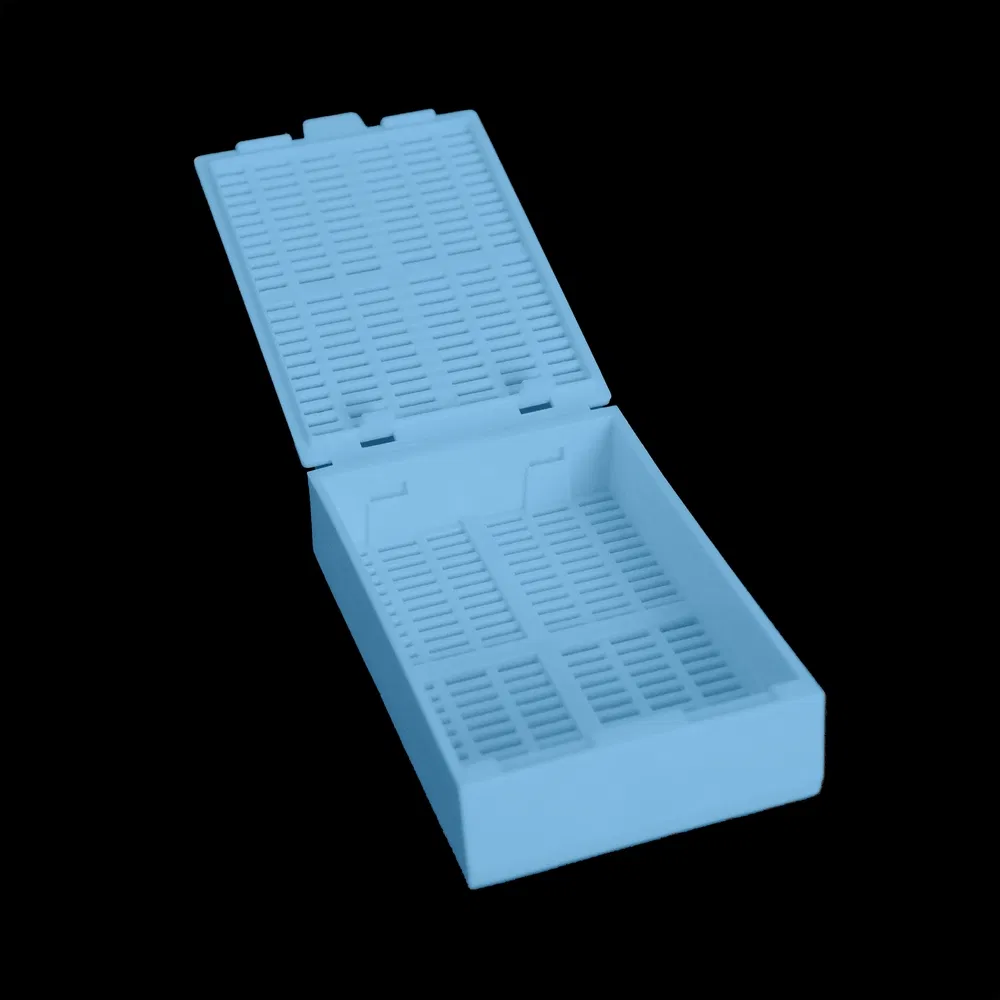 OEM Custom Color Customized Gewebe Einbettungskassettenbox f&uuml;r Histopathologie Laboratorien 