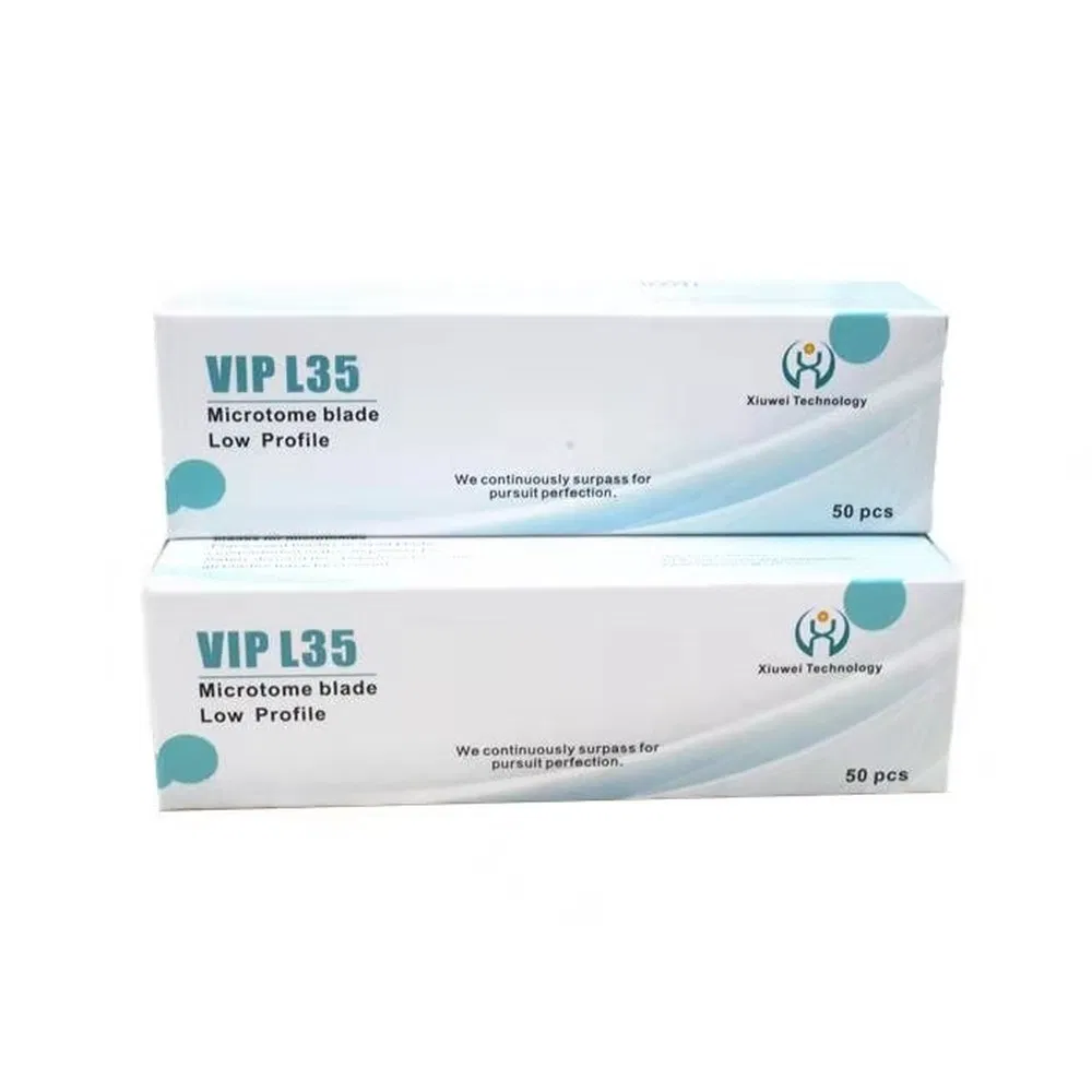 Fortgeschrittene korrosionsresistente Disposable Paraffin -Mikrotom -Bl&auml;tter, die f&uuml;r Laborprobeforschungsforschung 