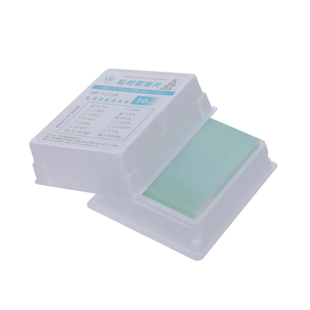 Modern Disposable Clinical Sample Laboratory Microscope Slides Glass Used for Veterinary Diagnostic 