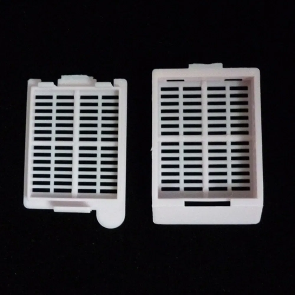 Laboratory Grade White Perforated Disposable Medical Supplies Cassette for Histopathologische Workflow -Analyse 