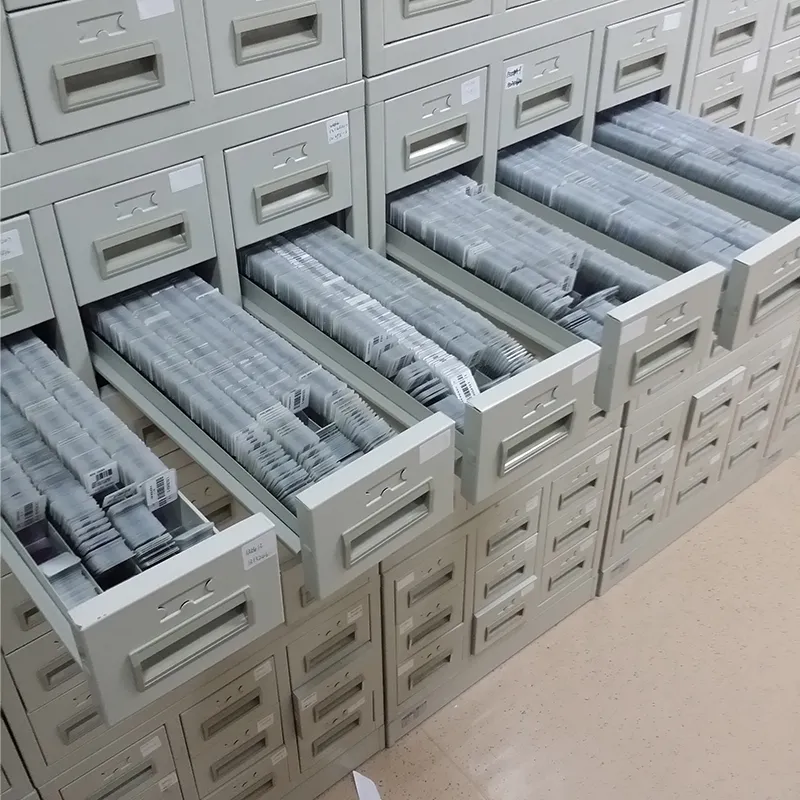 Slide -Speicherschr&auml;nke Laborinstrument Einwegprodukte Wasser Flosser Bet&auml;ubung 