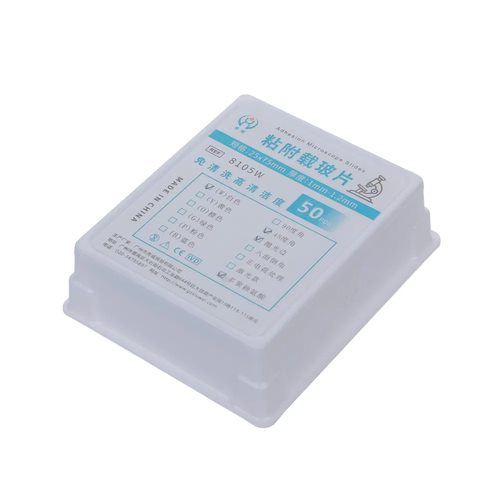 Modern Disposable Clinical Sample Laboratory Microscope Slides Glass Used for Veterinary Diagnostic 